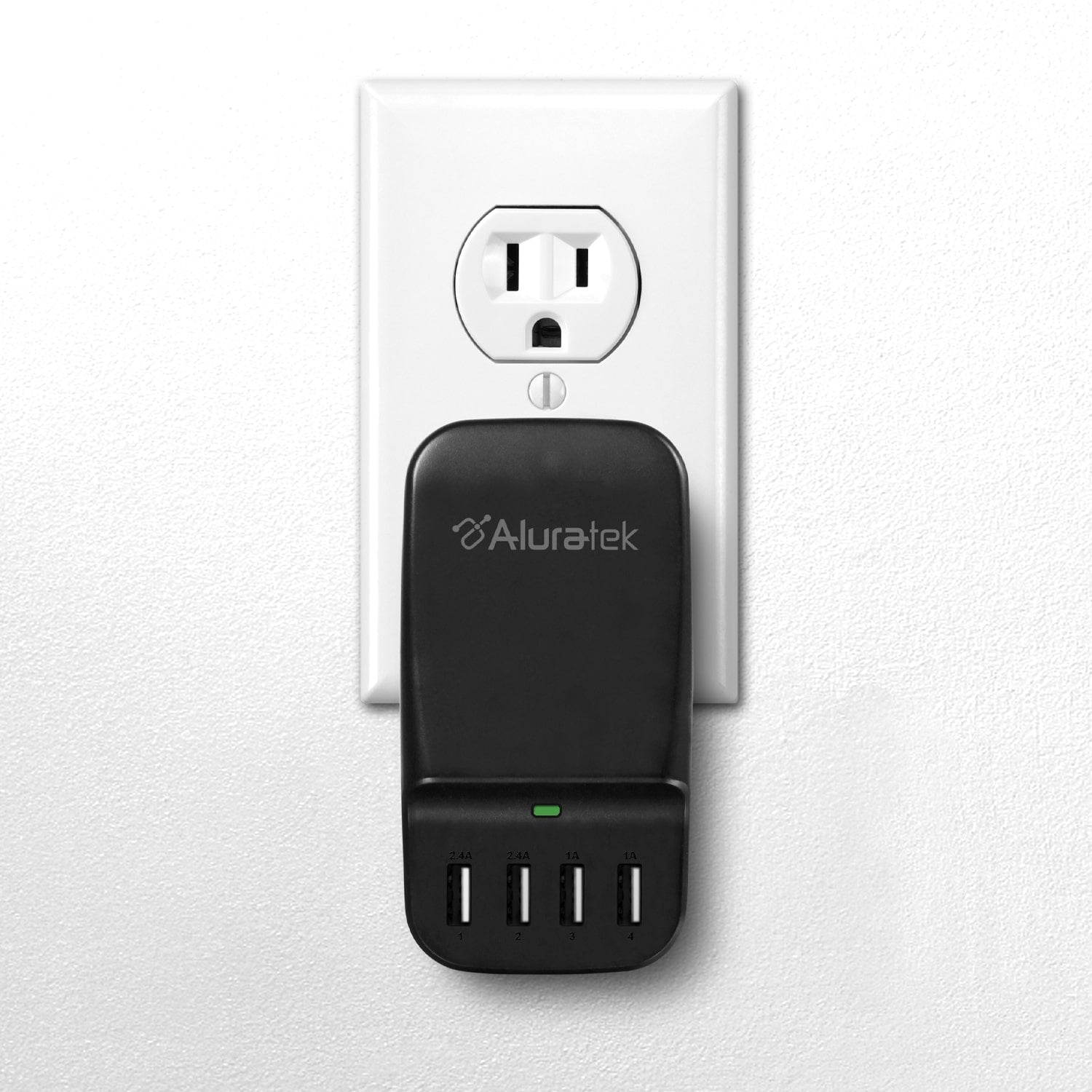 aluratek 4-port USB Charging Station outlet