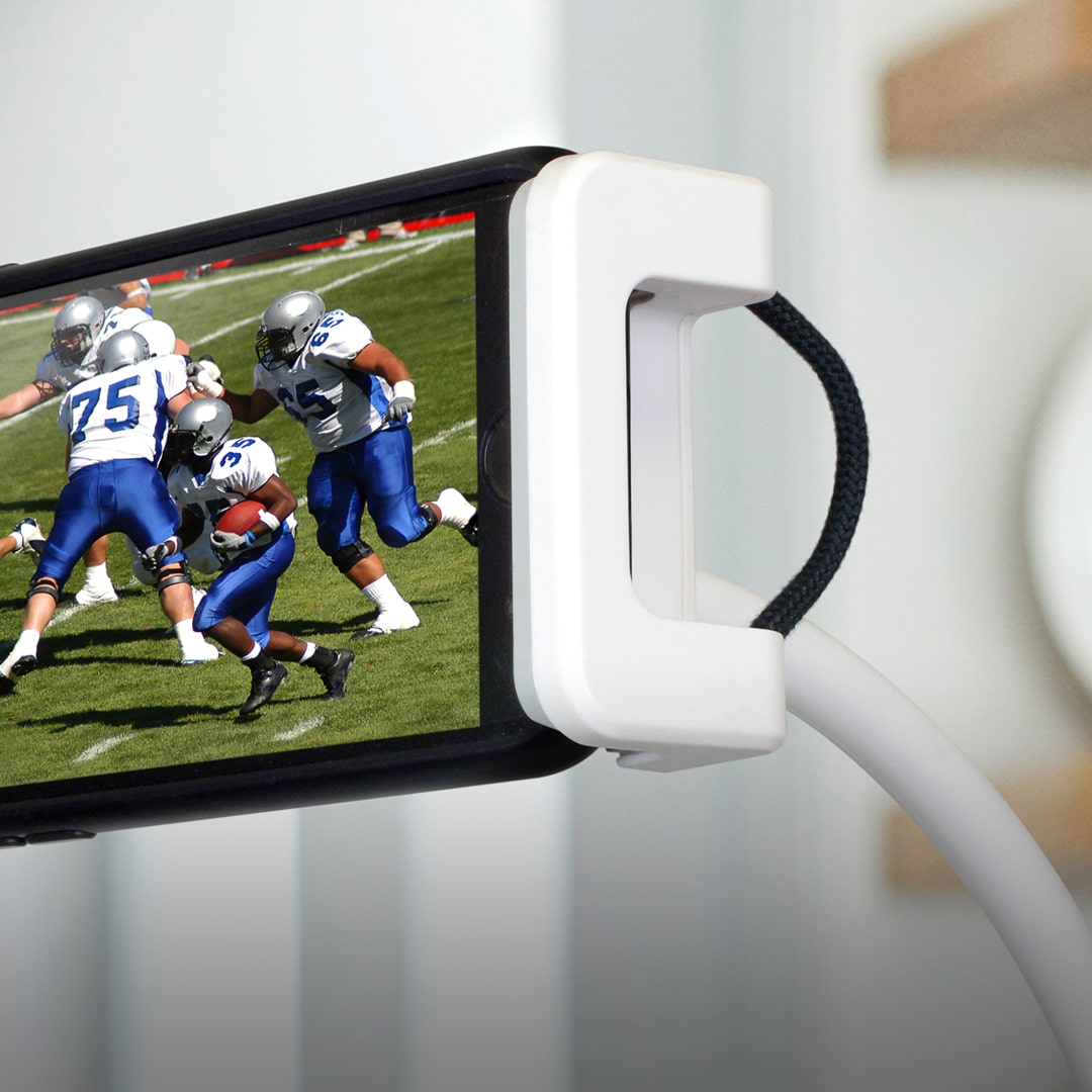 aluratek collections mobile accessories universal mobile device stands white