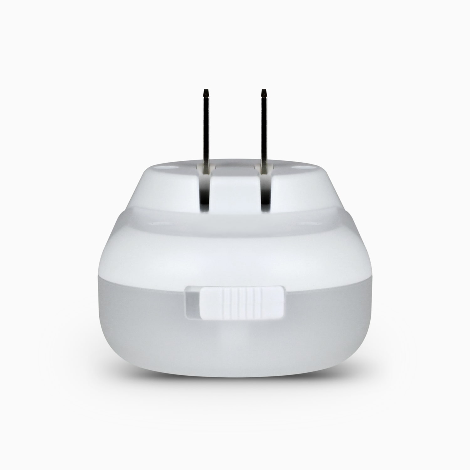 Aluratek LED Nightlight with Dual-USB Charging Ports Bottom white