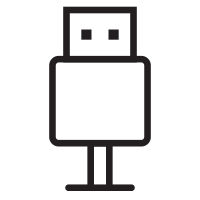 aluratek usb cable icon